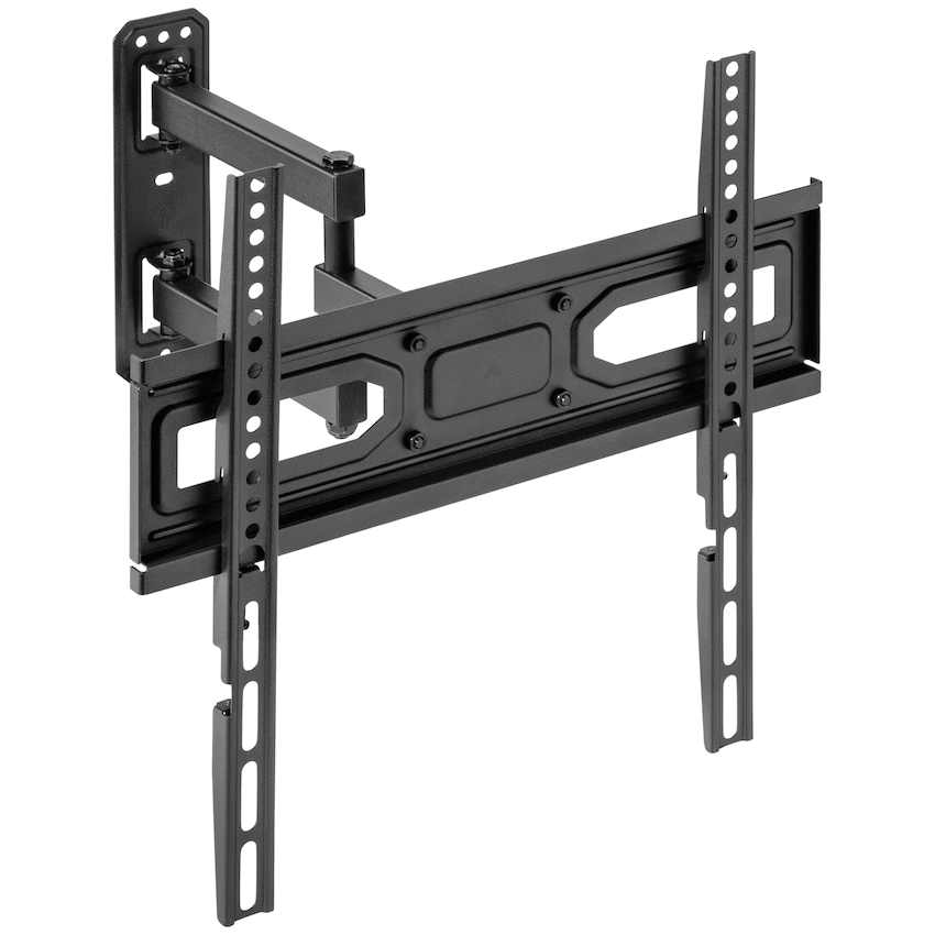 Volkano Steel Series Full Motion Single Arm TV Wall Mount for 32"-55" TVs | VK-4029-BK