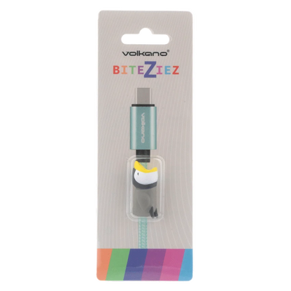 Volkano Biteziez Series Cable Bites | VK-5120-BK-CF