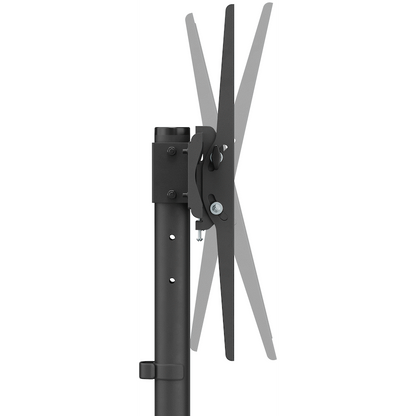 Volkano Steel series Fixed Trolley TV Bracket  32" - 55" TVs | VK-4036-BK