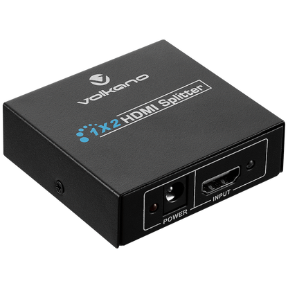 Volkano HDMI 2-Way Splitter | VK-4418-BK