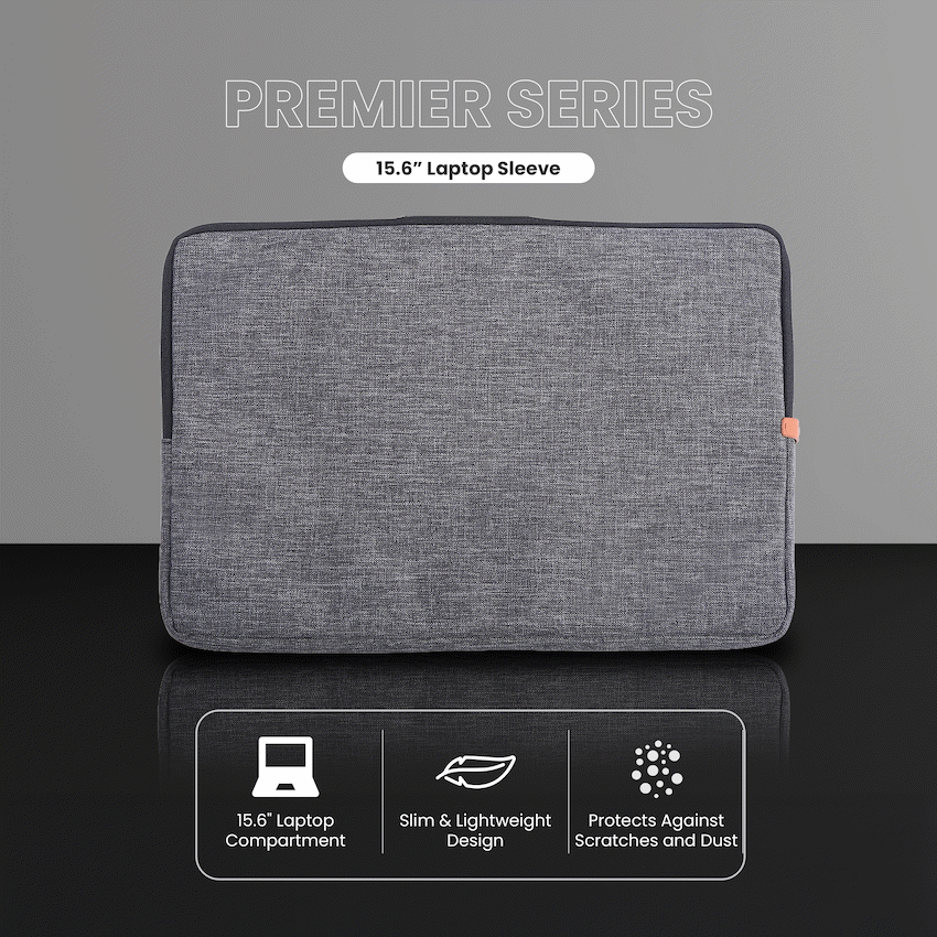 Volkano Premier Series Laptop Sleeve 15.6" | VK-7020-BK15.6