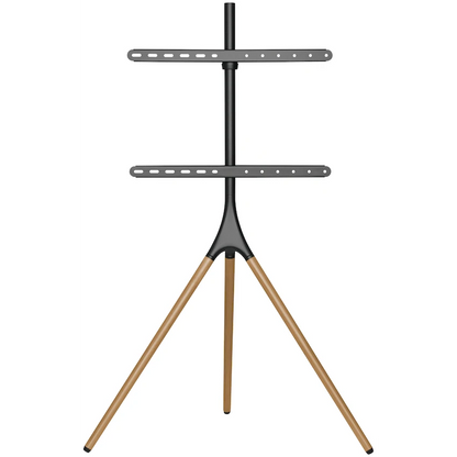 Volkano Steel series Fixed Easel TV Stand 45" - 65" TVs | VK-4042-BK