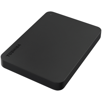 Toshiba Canvio Basics 1TB 2.5" Portable External Hard Drive USB 3.2 Gen 1 (Black) | HDTB510EK3AA