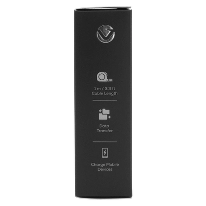 Volkano On-The-Go Type-C to Type-C 30w Cable - Black | VK-PDQ-303-BK