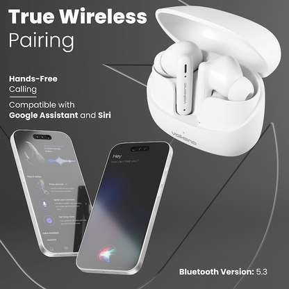 Volkano Jupiter Series TWS Earphones - White | VK-1158-WT