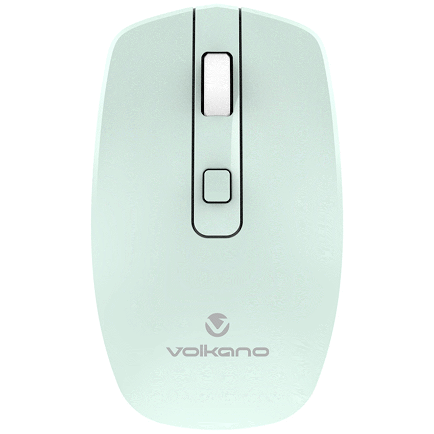 Volkano Granite Series Rechargeable Wireless Mouse - Green | VK-20196-GR