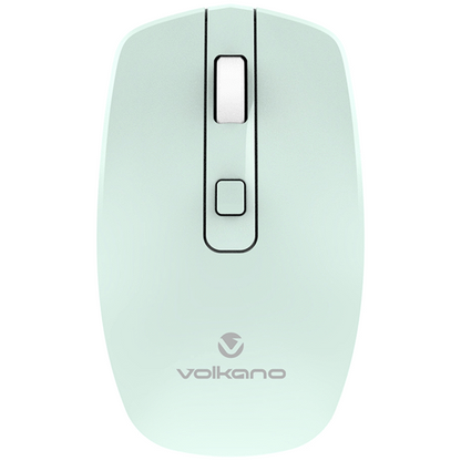 Volkano Granite Series Rechargeable Wireless Mouse - Green | VK-20196-GR