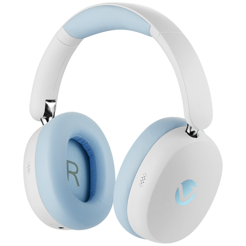Volkano Lexi Pro Hybrid ANC Headphones - Blue/Cream | VK-2005-BL