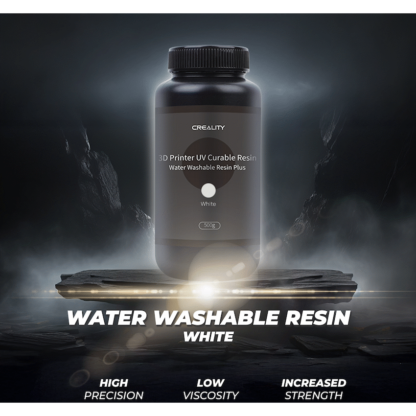 Creality Water Washable Resin Plus - White 500g | 3302010044