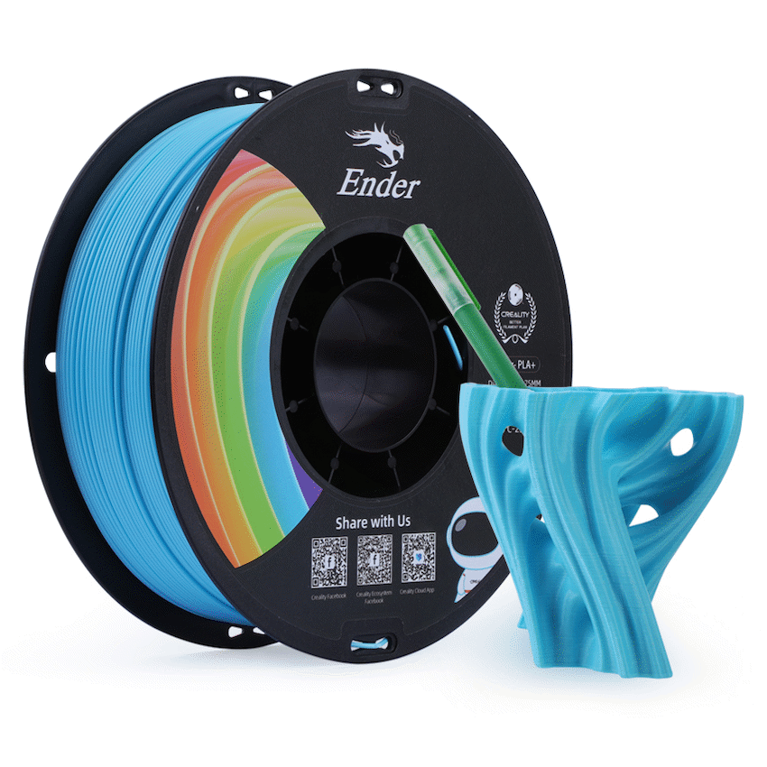 Creality 1.75mm Ender-PLA+ Filament - Blue 1Kg | 3301010310