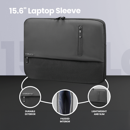 Volkano Focus Series 15.6" Laptop Sleeve & Wireless Mouse | VK-9195-BK
