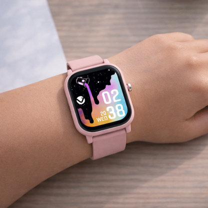 Volkano Vivo Series Kids Smart Watch - Pastel Pink | VK-5018-PK
