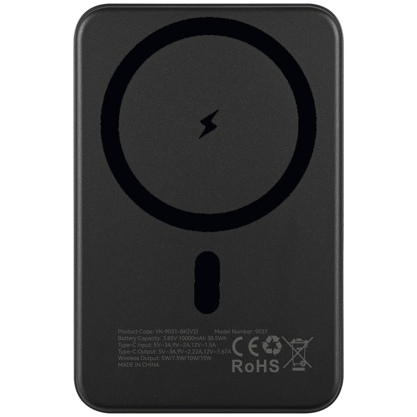 Volkano Reload Plus Series 10000mah MagSafe Power Bank | VK-9031-BK[V2]