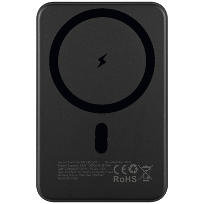 Volkano Reload Plus Series 10000mah MagSafe Power Bank | VK-9031-BK[V2]