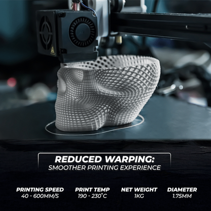 Creality 1.75mm Hyper Series PLA High-Speed Filament - Grey 1Kg | 3301010340