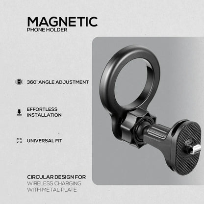 Volkano Grip Series Magnetic Phone Holder | VK-5036-BK