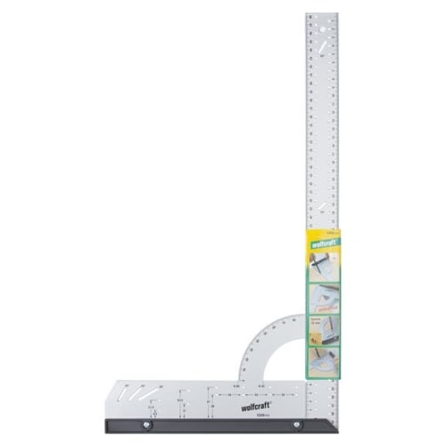 Wolfcraft 1 Universal Angle and Try Square, 500mm | 5206000