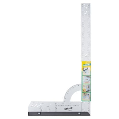 Wolfcraft 1 Universal Angle and Try Square, 500mm | 5206000
