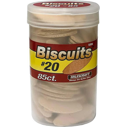 Milescraft #20 Biscuits Bottle - 85Pcs | 5336
