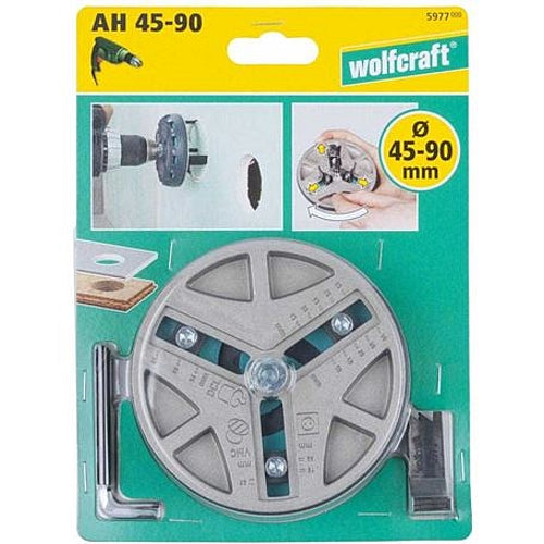 Wolfcraft AH 45-90 Adjustable Holesaw | 5977000