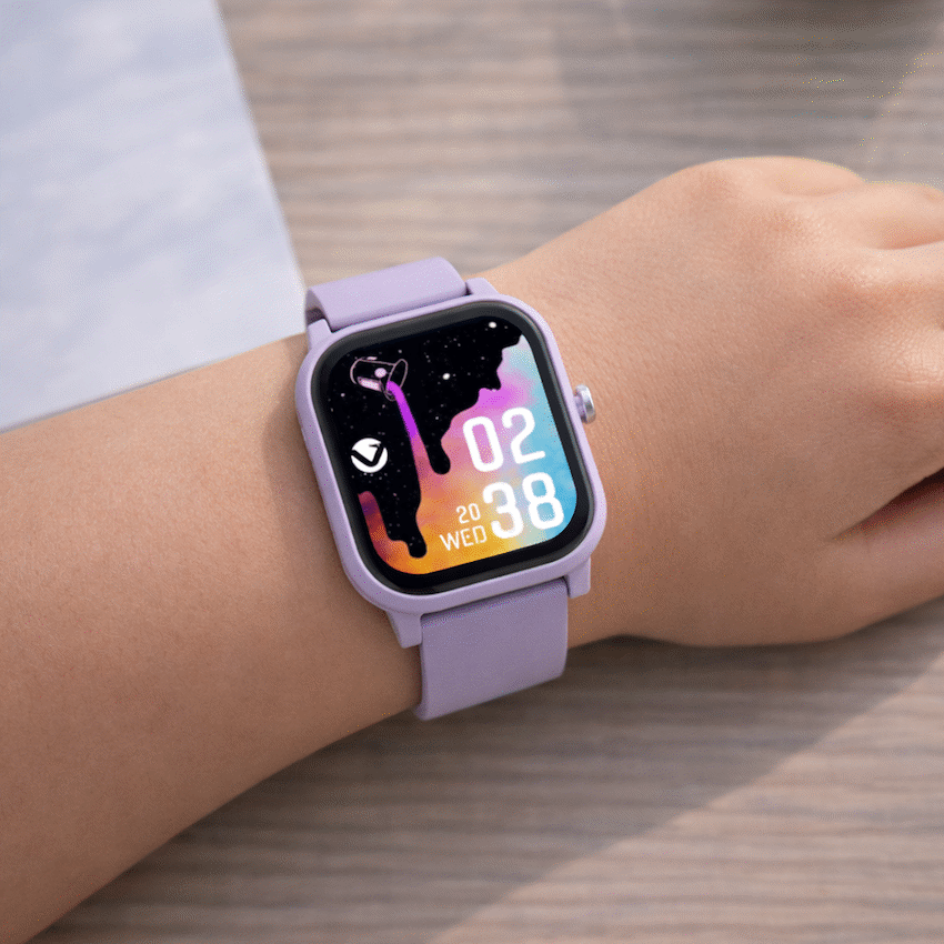 Volkano Vivo Series Kids Smart Watch - Lilac Purple | VK-5018-PR