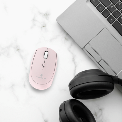 Volkano Talc Wireless Mouse - Pink | VK-20197-PK