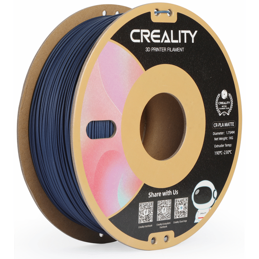 Creality 1.75mm PLA Matte Filament - Navy Blue 1Kg | 3301010298
