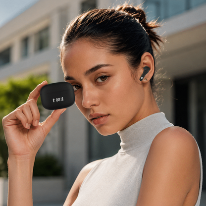 Volkano Cove Series True Wireless Earphone with Charging Case | VK-1163-BK