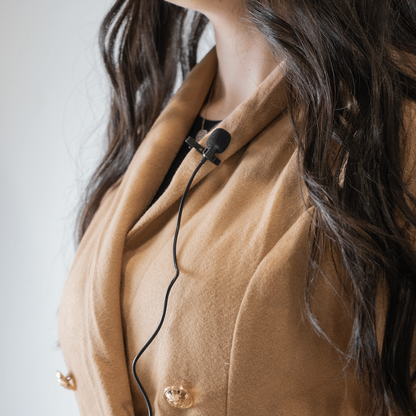 Volkano Clip series 3.5mm Tieclip Microphone | VK-6507-BK