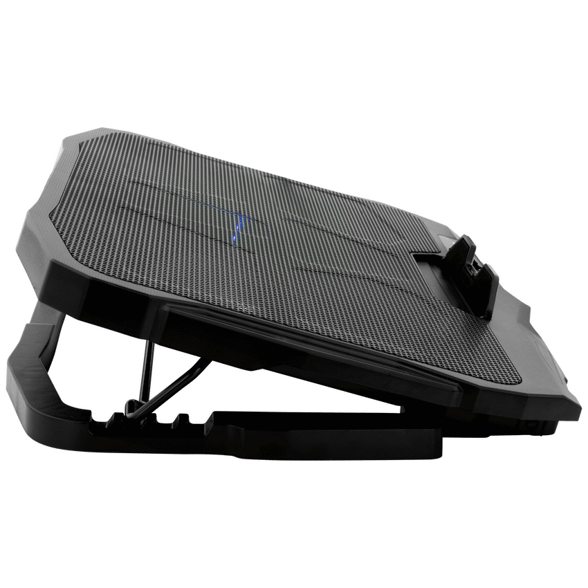 Volkano Glacier Series Upright Notebook Cooling Stand with Dual Fans | VK-20053-BK[V2]