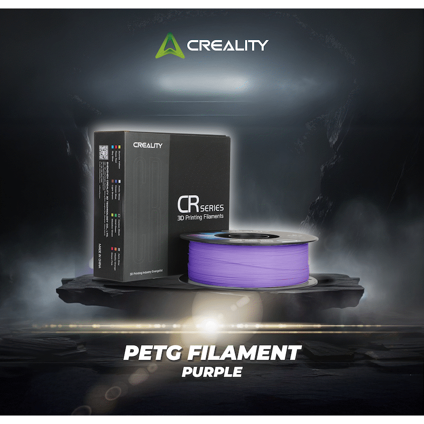 Creality 1.75mm PETG Filament - Purple 1Kg | 3301030045