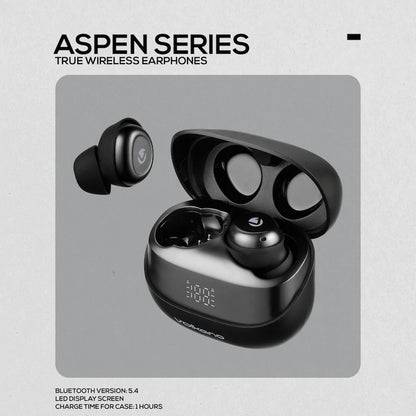 Volkano Aspen True Wireless Earphones - Black | VK-1160-BK