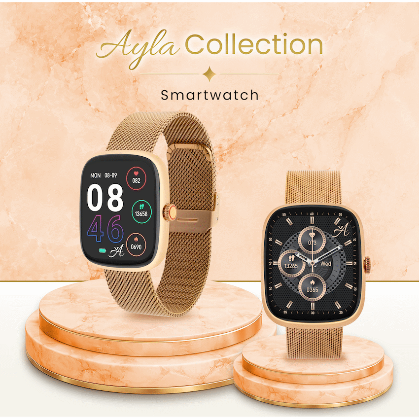 Volkano Ayla Collection Smartwatch with Milanese Strap | VAC3-5104-GD