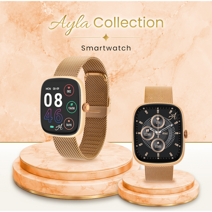 Volkano Ayla Collection Smartwatch with Milanese Strap | VAC3-5104-GD