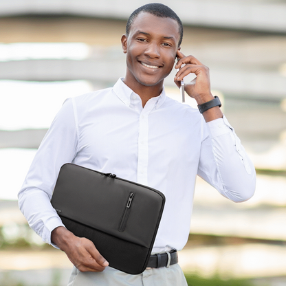 Volkano Focus Series 15.6" Laptop Sleeve & Wireless Mouse | VK-9195-BK