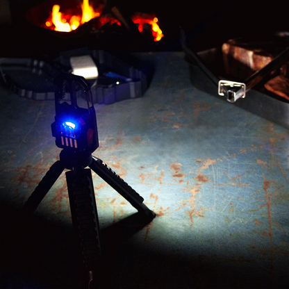 Rugged by Volkano Multi-Function Keychain Light with Tripod | VK-4106-BK
