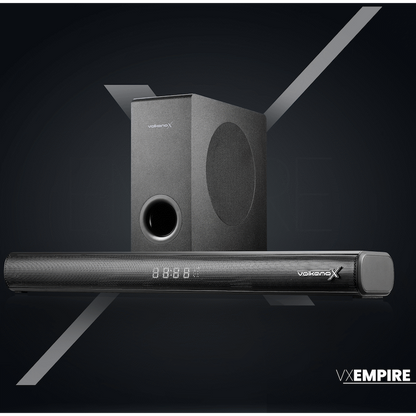 VolkanoX Empire 2.1 Soundbar with Wireless Sub-Woofer | VXN-200-BK[V2]