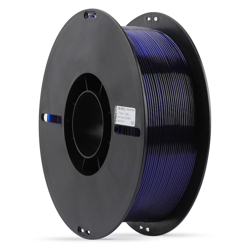 Creality 1.75mm PETG Filament - Transparent Blue 1Kg | 3301030036