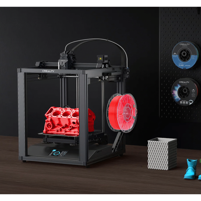 Creality 1.75mm Hyper Series PLA RFID Filament - Red 1Kg | 3301010402