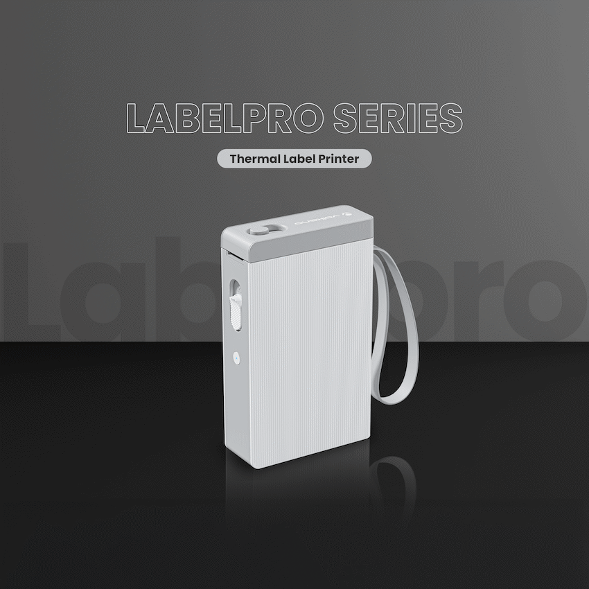 Volkano LabelPro Series Thermal Label Printer - White | VK-10010-WT