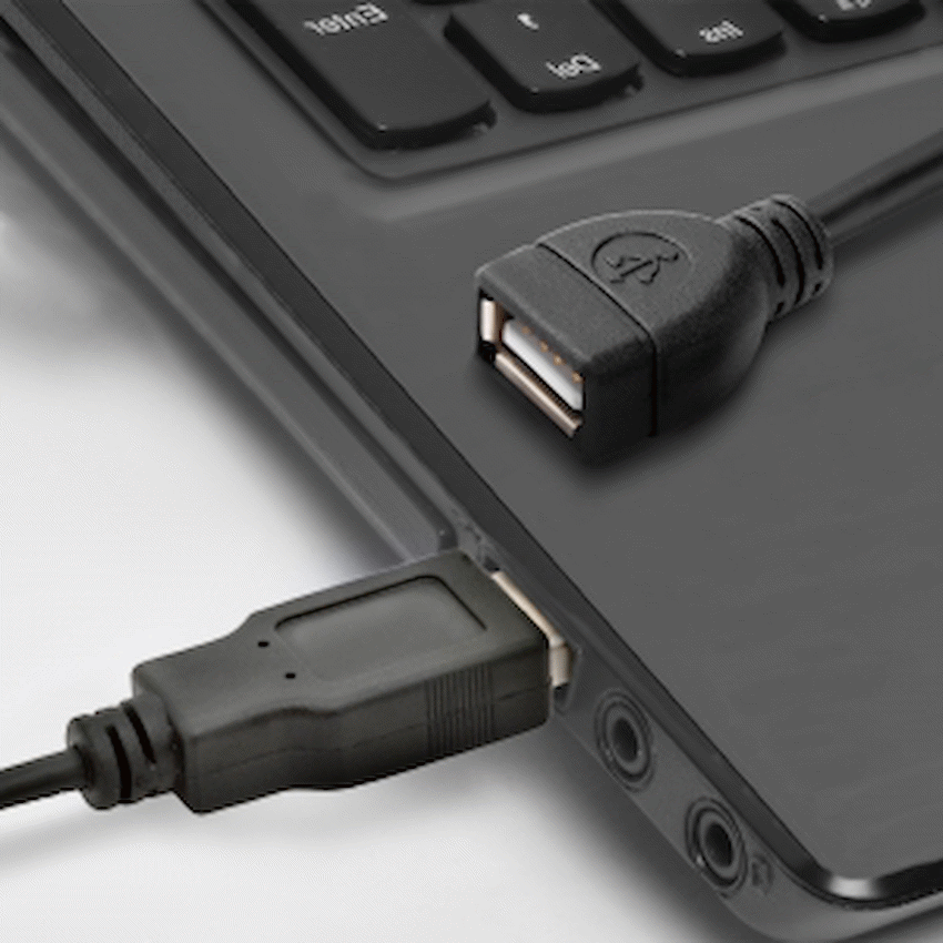 Volkano Extend Series USB Extension Cable - 2m - Black | VK-20017-BK