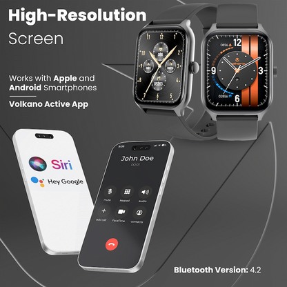 Volkano Life Series Smart Watches - Black | VK-5082-BK[V1]