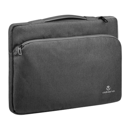 Volkano Deluxe 15.6" Laptop Sleeve - Charcoal | VK-9244-CH