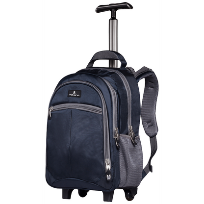 Volkano Orthopaedic Trolley Backpack 27L - Navy/Grey | VK-7094-NVGR