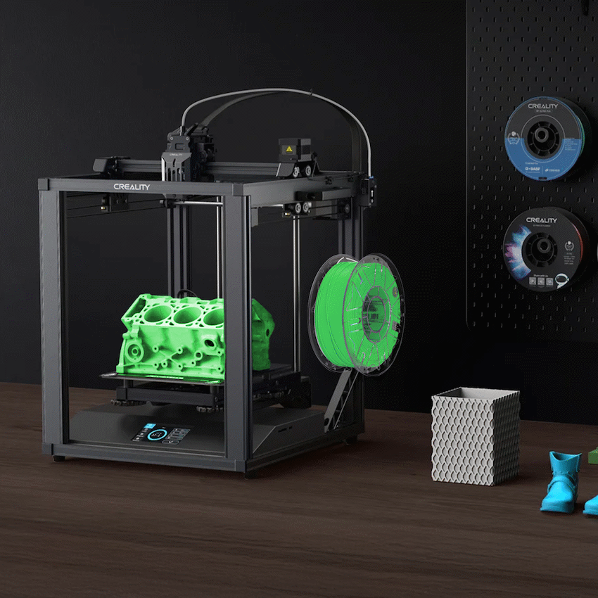 Creality 1.75mm Hyper Series PLA RFID Filament - Green 1Kg | 3301010468