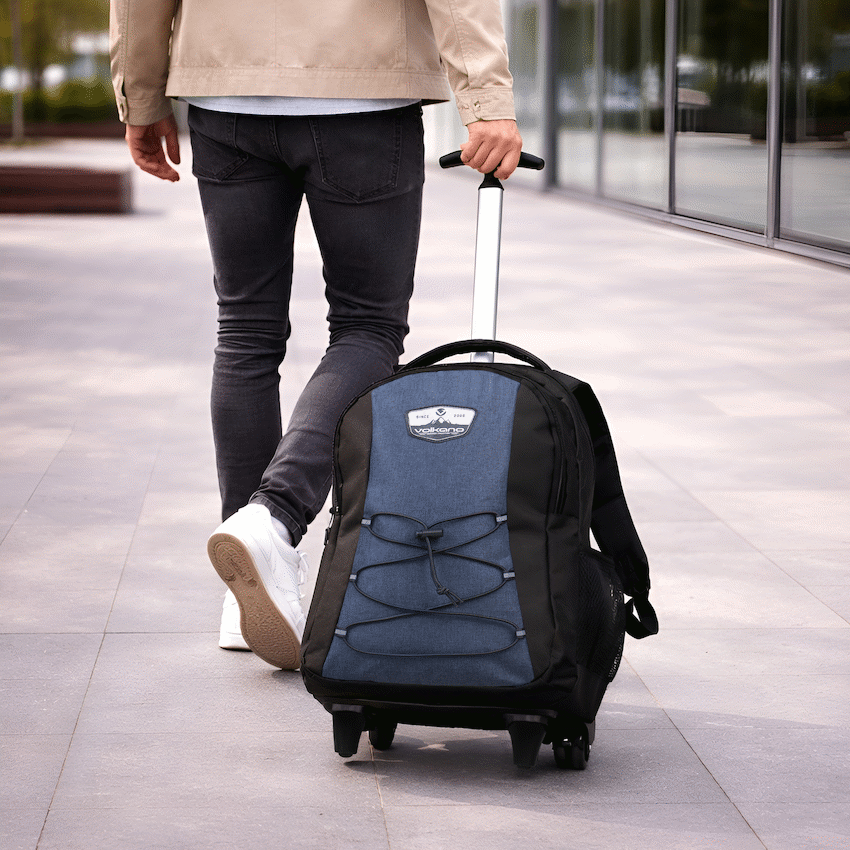 Volkano Winner Trolley Backpack 22L Navy | VK-9150-NV