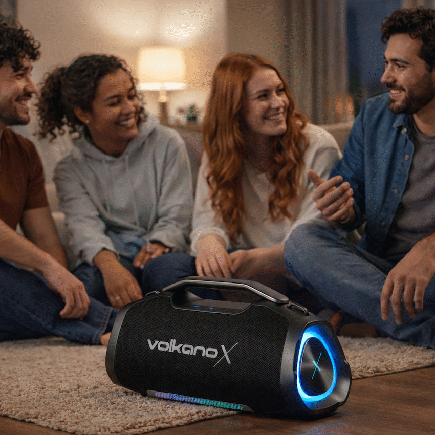 VolkanoX Ignite Ultra Bluetooth Speaker | VKX-3404-BK