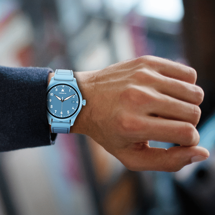Volkano Eon Series Smartwatch - Light Blue | VK-5110-BL