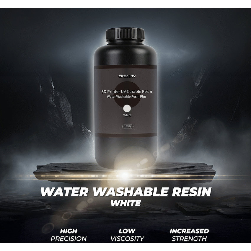 Creality Water Washable Resin Plus - White 1Kg | 3302010047