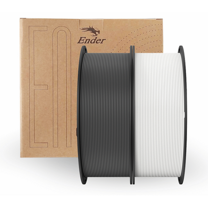 Creality 1.75mm Ender-PLA Filament Value Pack - Black 1Kg + White 1Kg | 3301010337
